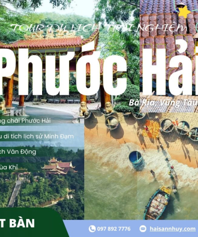 Lịch trình du lịch Phước Hải 1 ngày trọn vẹn từ sáng đến tối