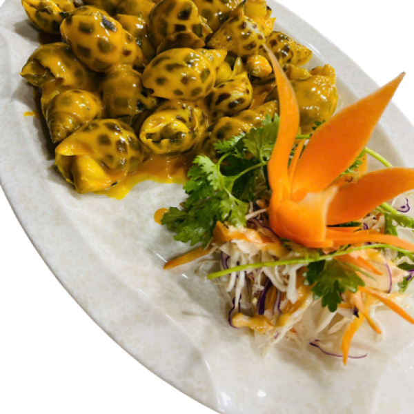 ỐC HƯƠNG SỐT TRỨNG MUỐII