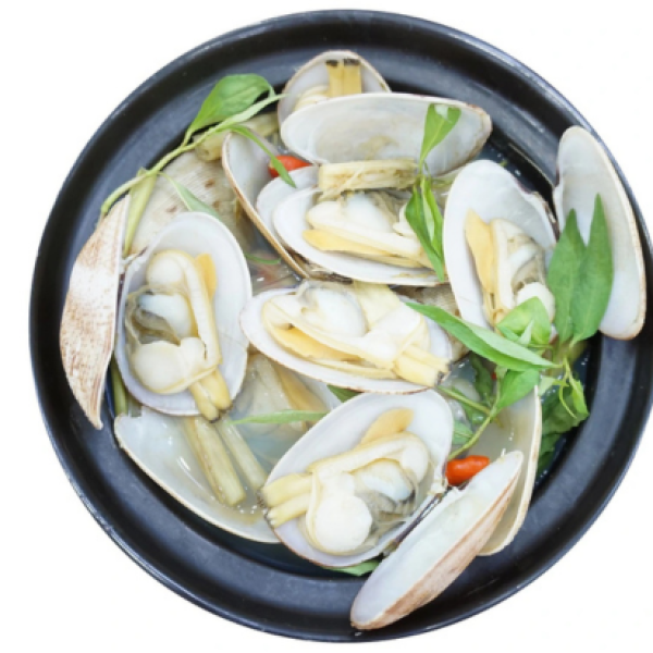 NGHÊU 2 CÒI HẤP SẢ
